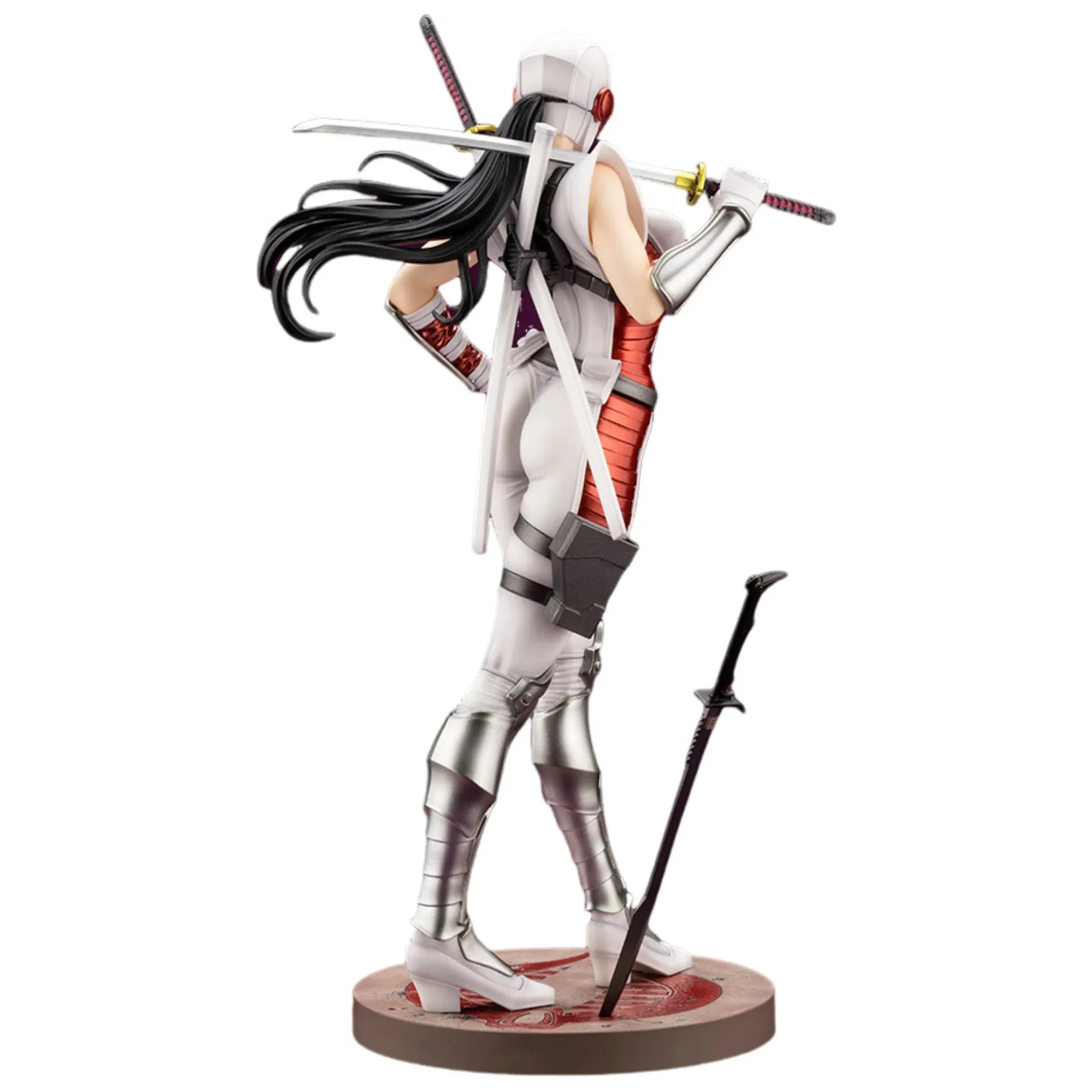 G.I. Joe - Dawn Moreno Snake Eyes II Statue (Limited Edition White & Red Outfit Version) - Kotobukiya - Bishoujo Series