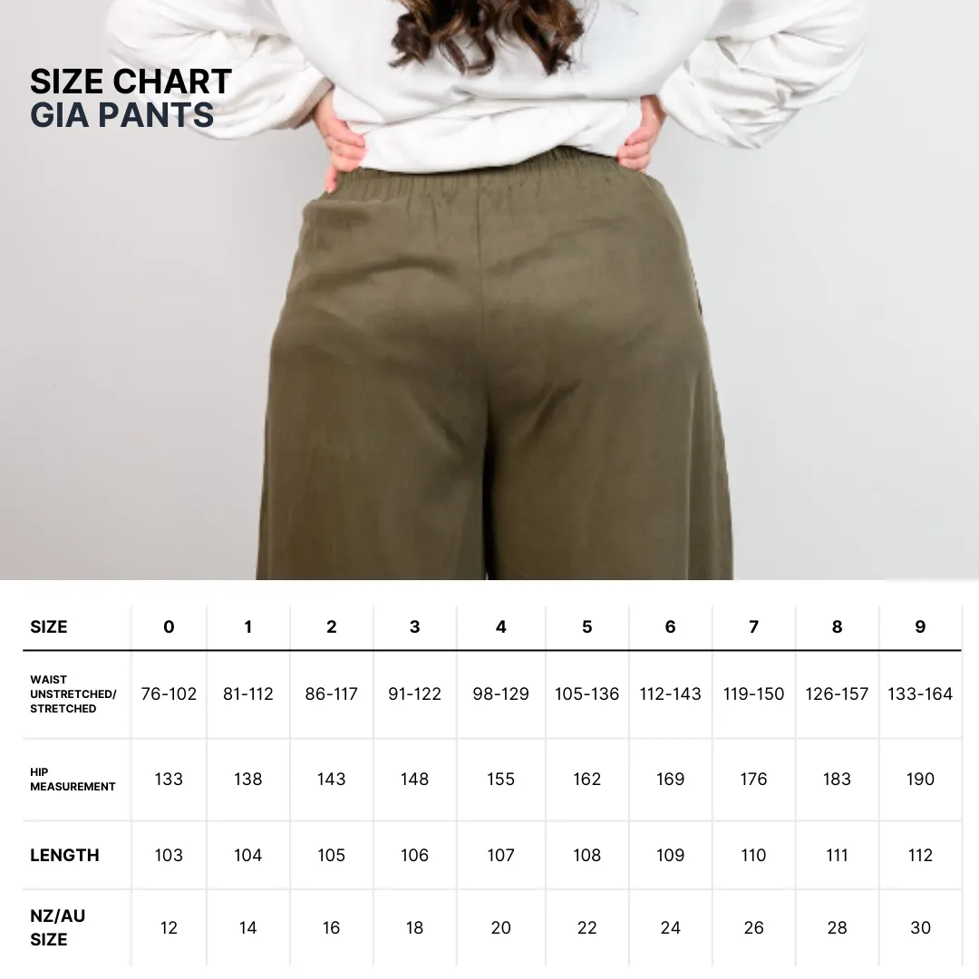 Gia pants - khaki