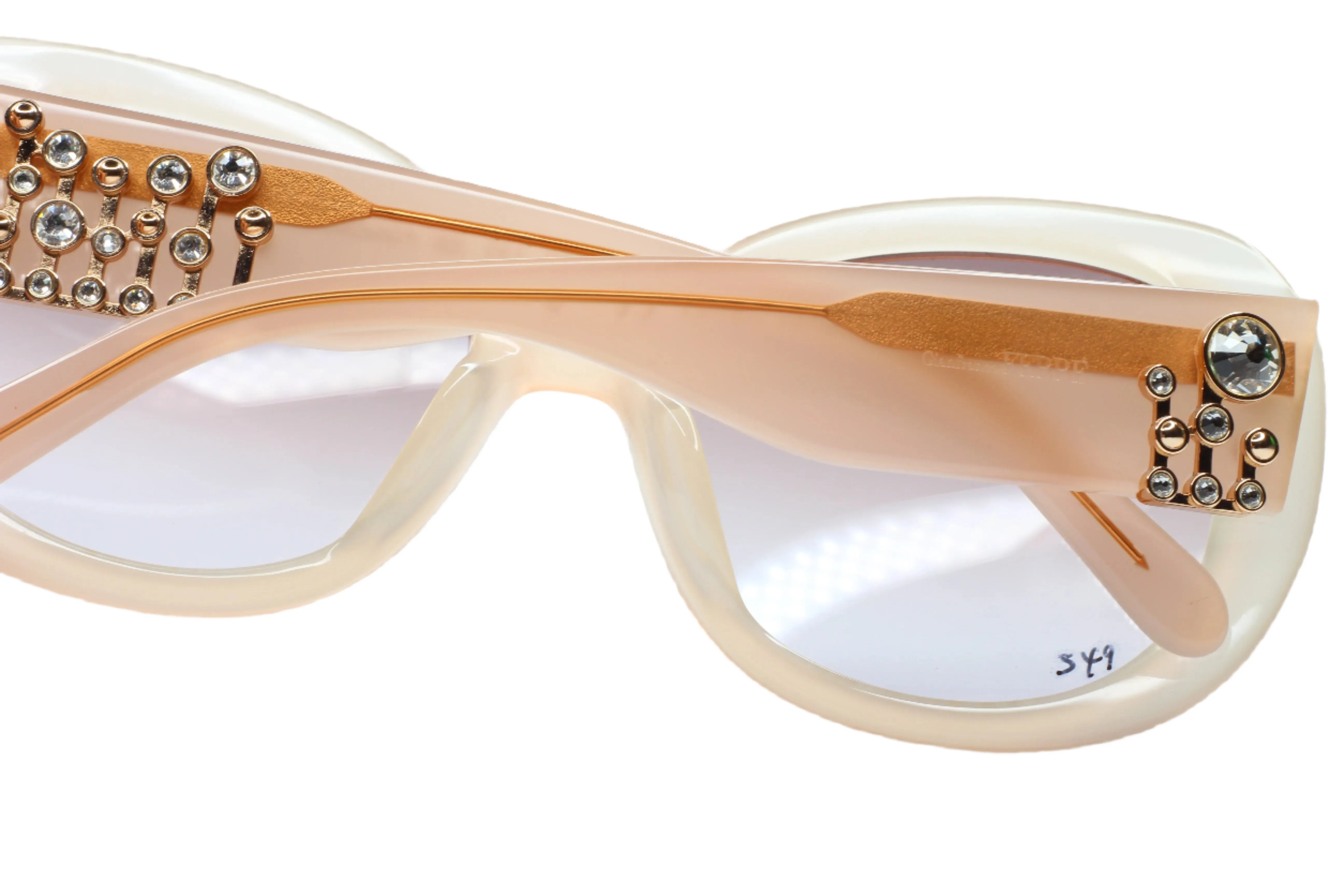 Gianfranco Ferre FG54204 Beige Fashion Italy Sunglasses