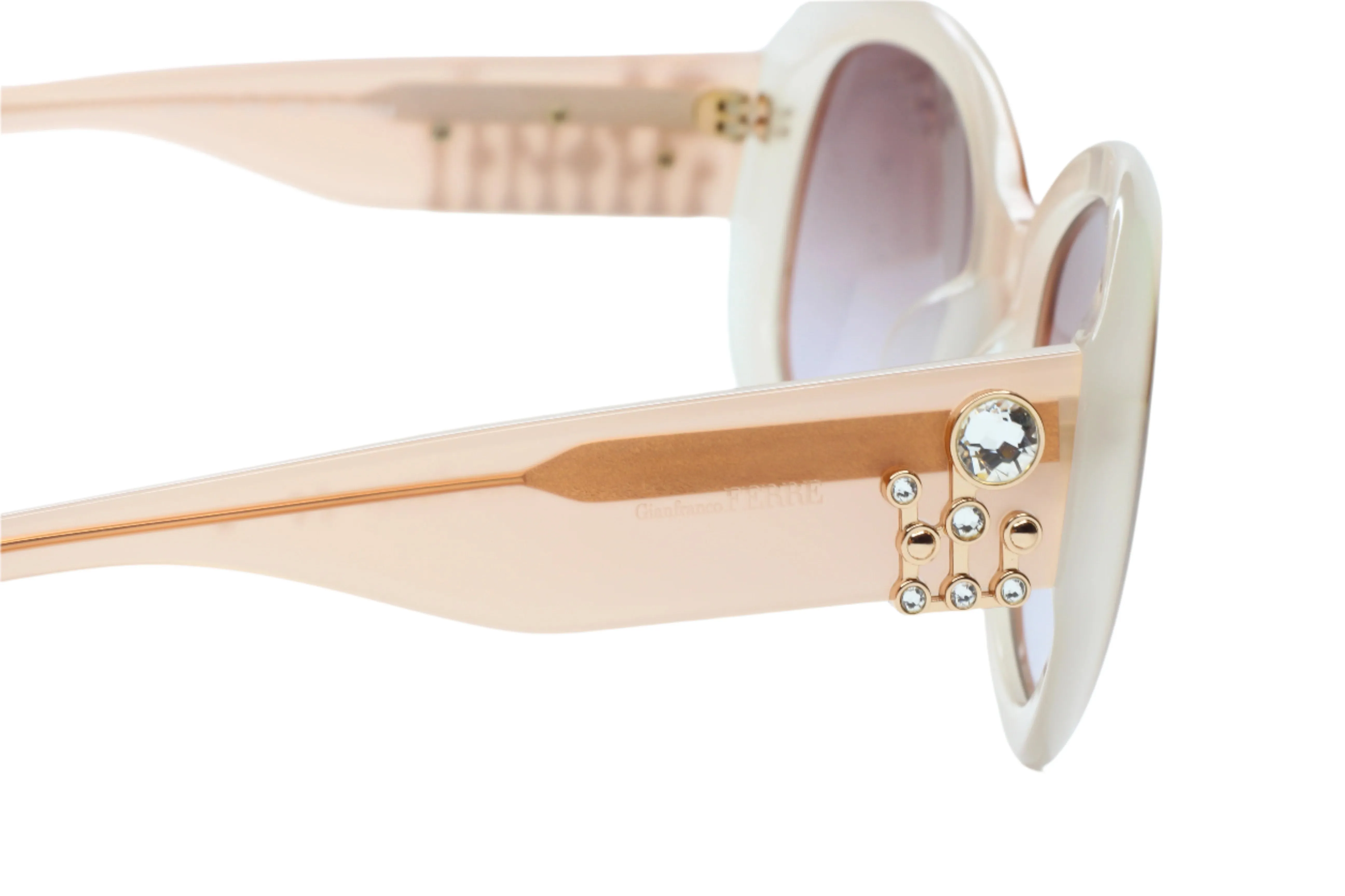 Gianfranco Ferre FG54204 Beige Fashion Italy Sunglasses