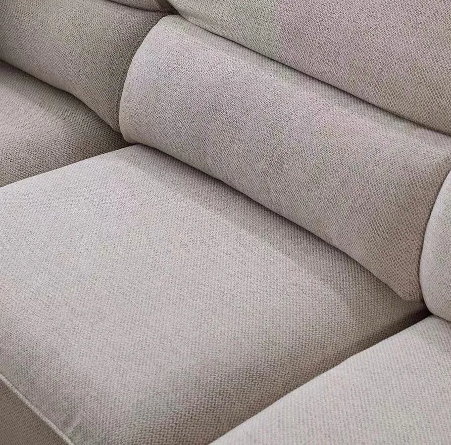 Gianna Sectional Sofa with Adjustable Headrest