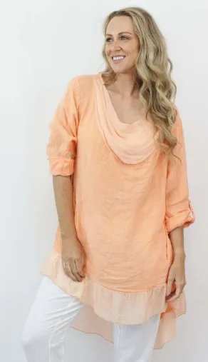 GIANNI Linen top