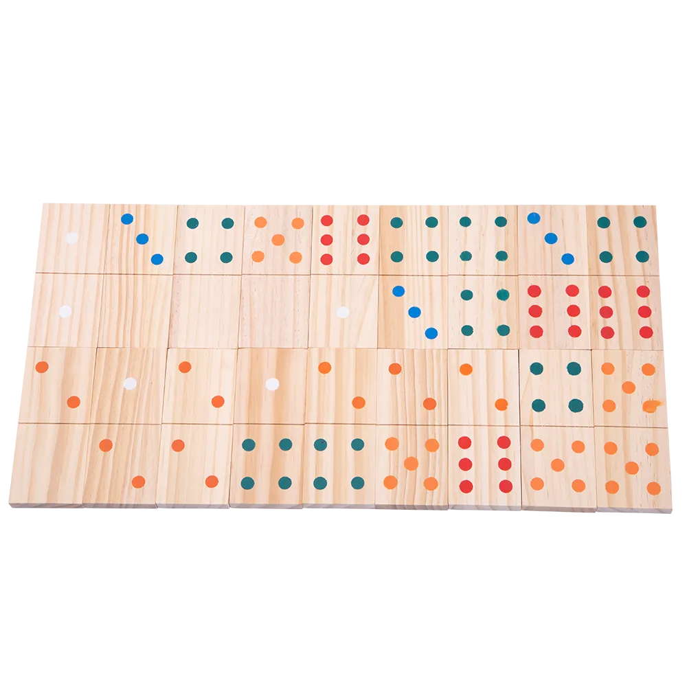 Giant Dominoes - Wooden Dominoes Set