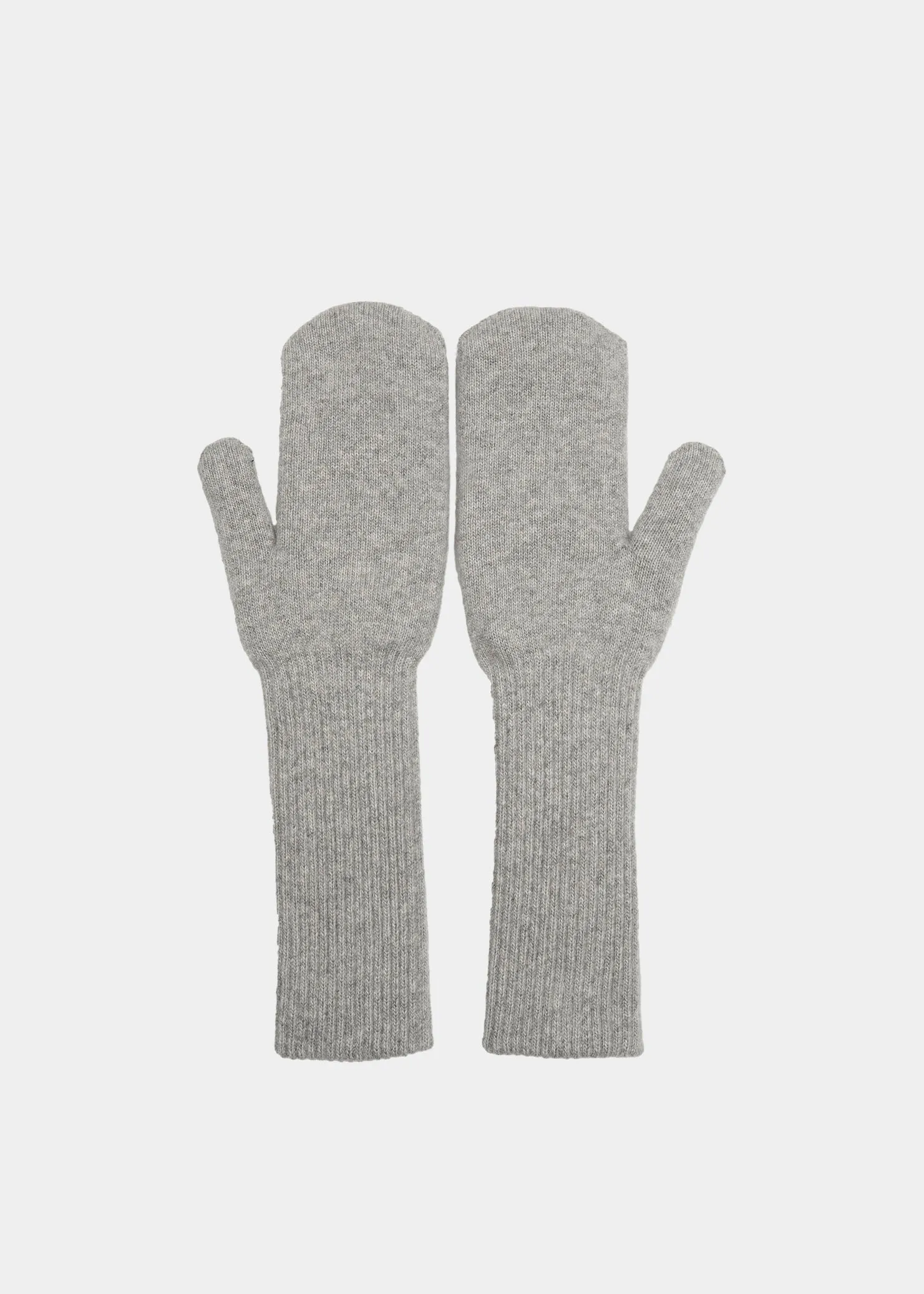 Giant Mittens Melange Grey