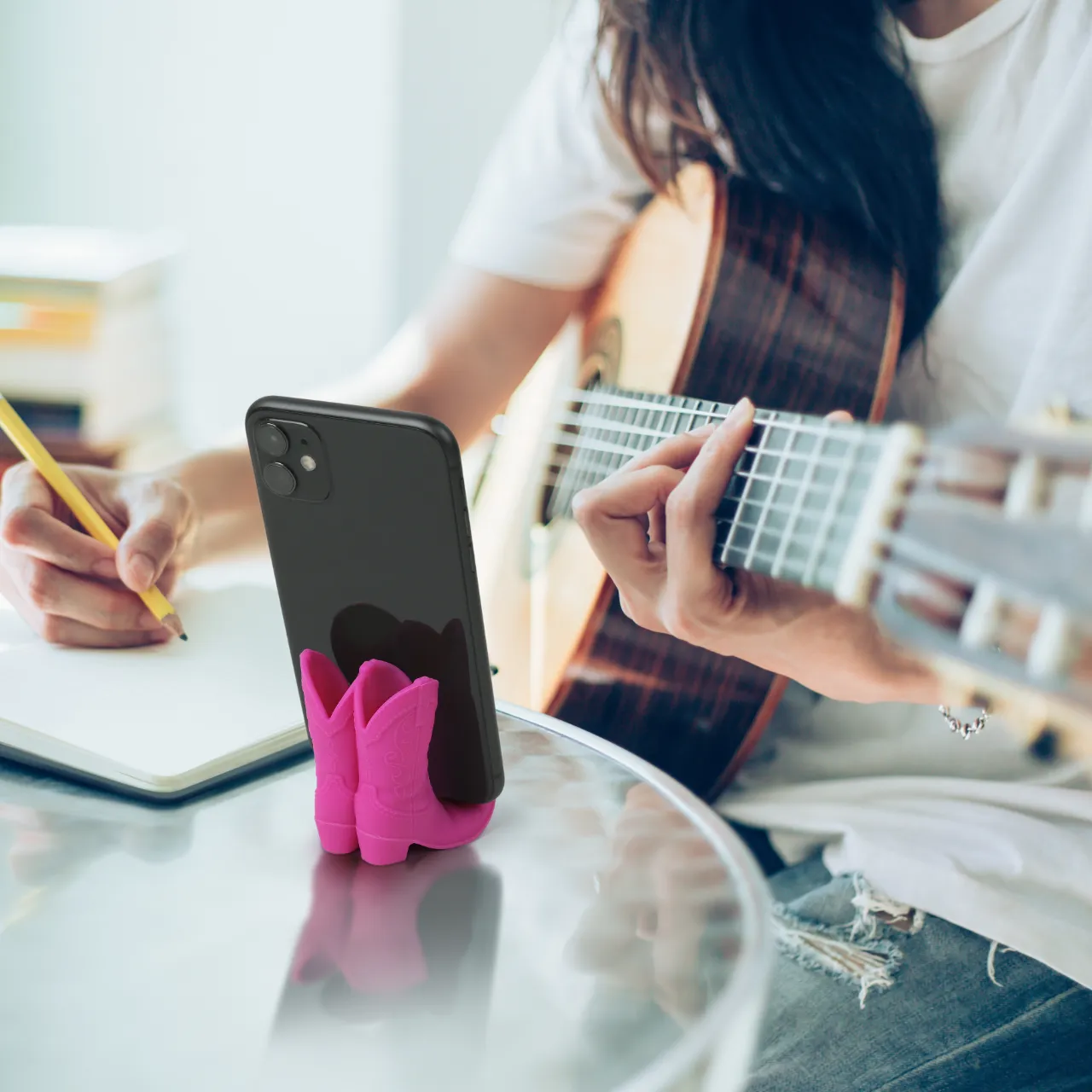 Giddy Up Boot Phone Holder