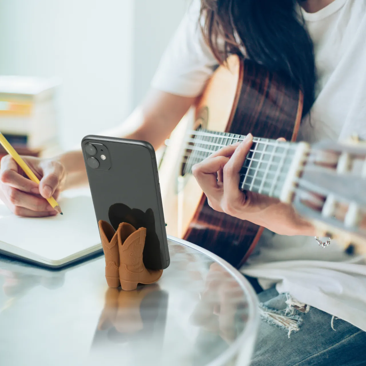 Giddy Up Boot Phone Holder