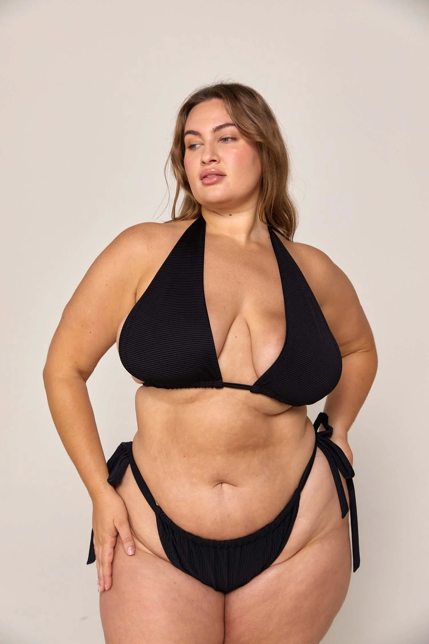 GIGI STRING BIKINI PANT - BLACK