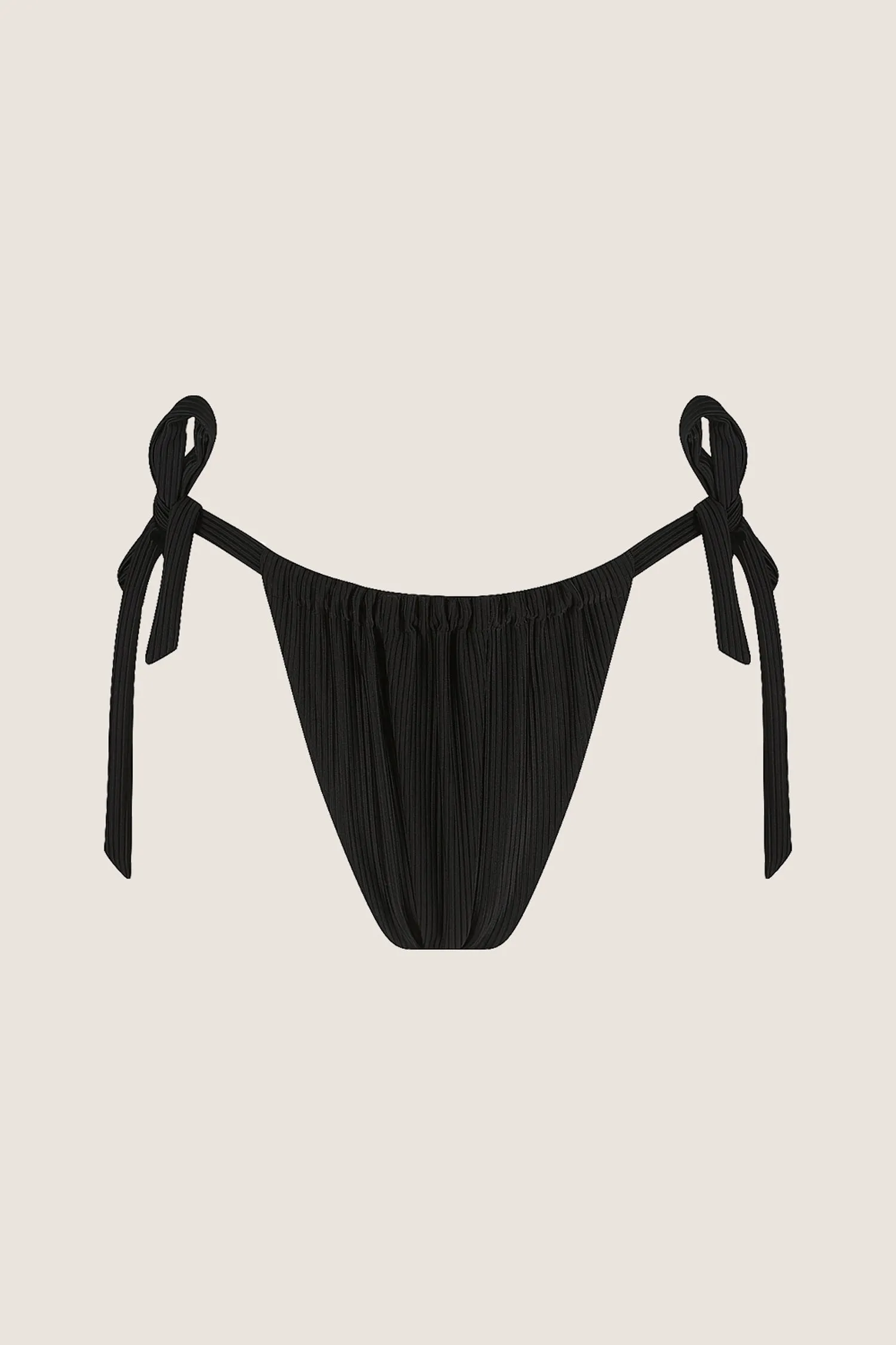 GIGI STRING BIKINI PANT - BLACK