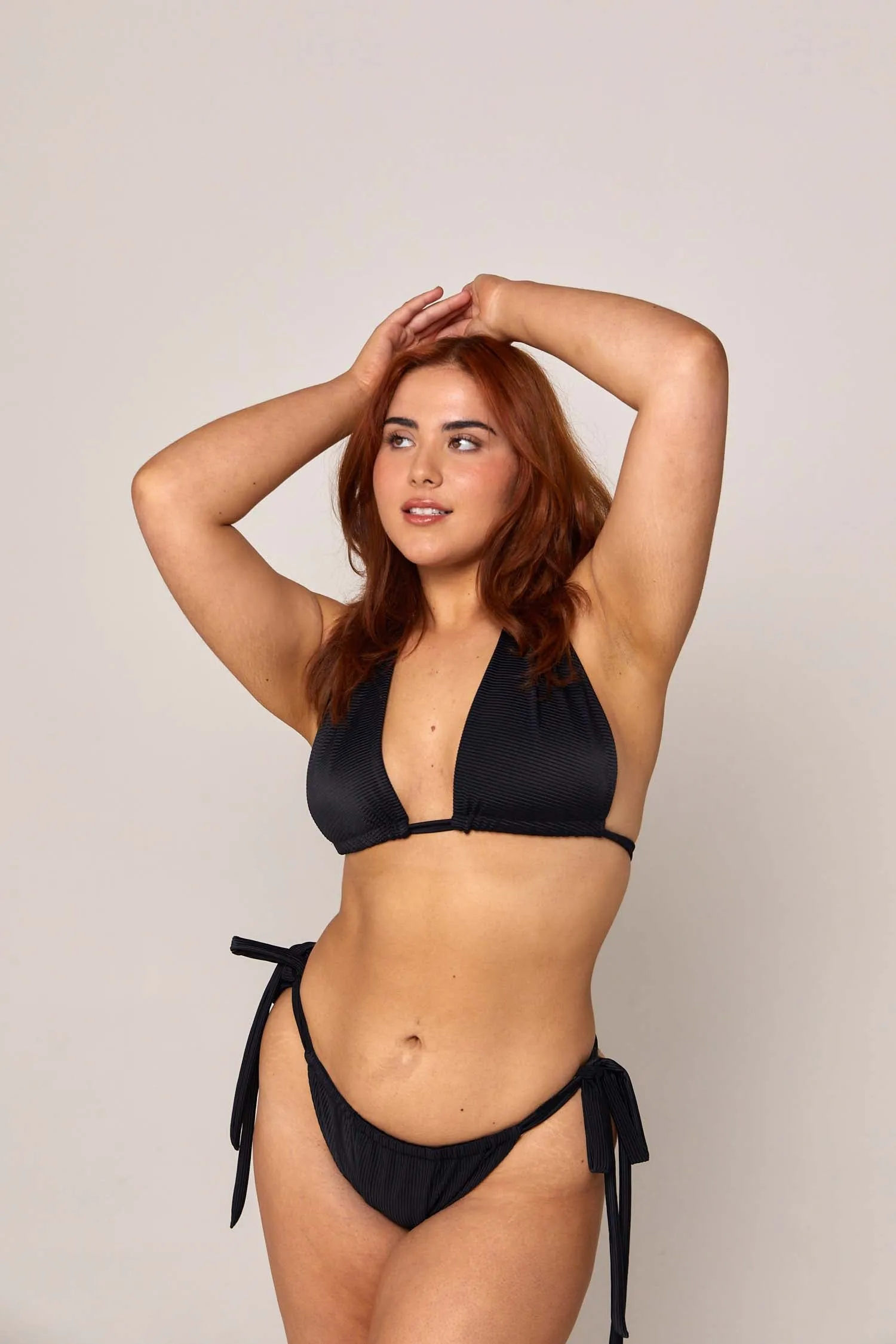 GIGI STRING BIKINI PANT - BLACK