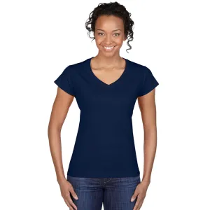 Gildan 64V00L Womens V-neck T-shirt