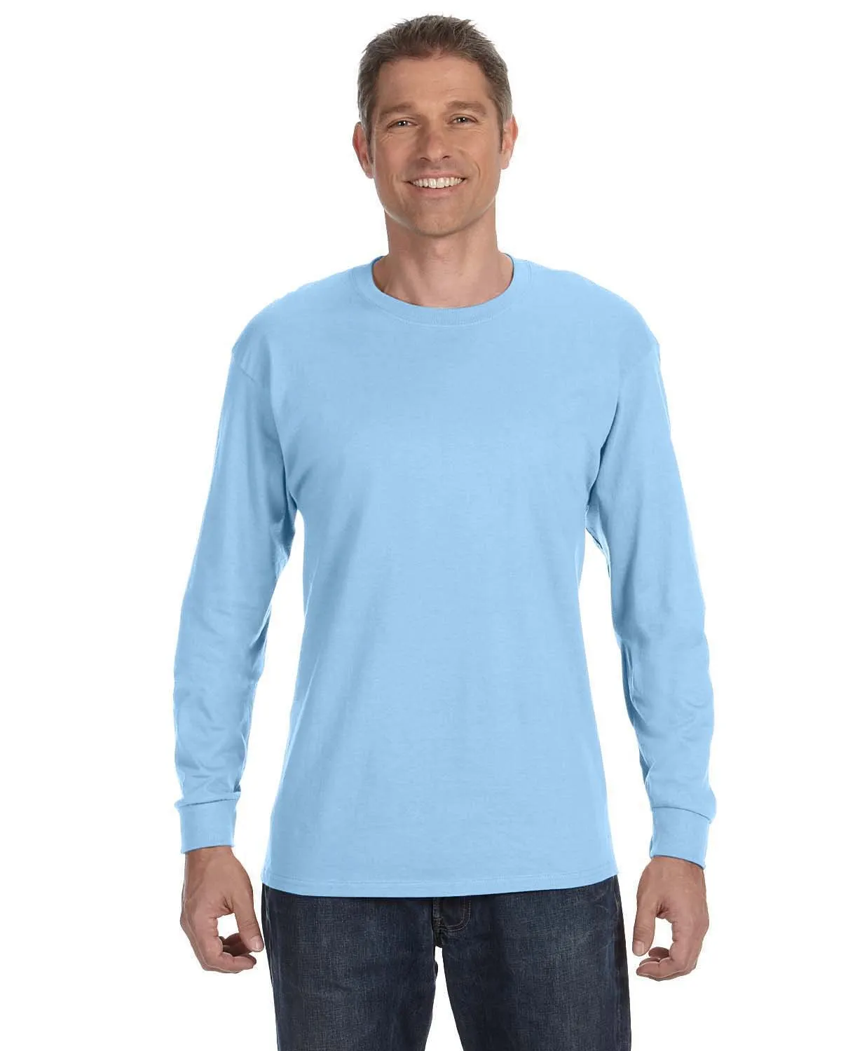 Gildan G540: Adult Heavy Cotton™ Long-Sleeve T-Shirt