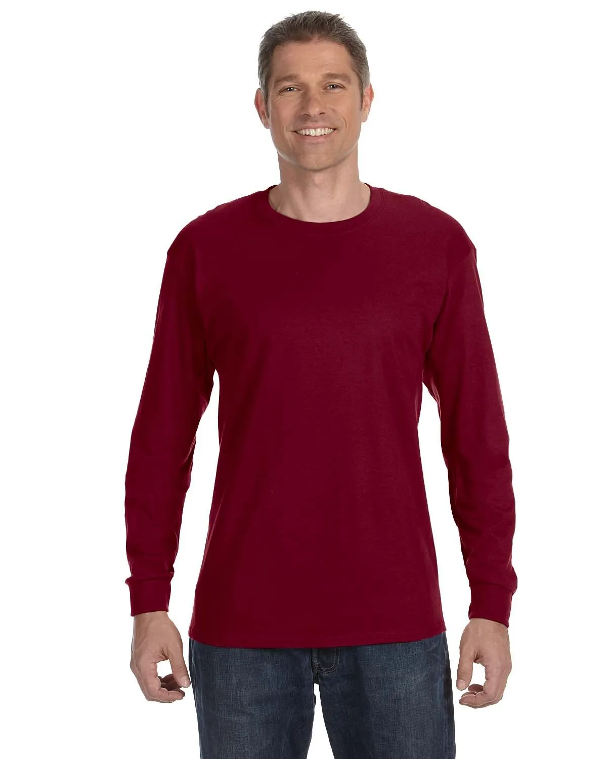 Gildan G540: Adult Heavy Cotton™ Long-Sleeve T-Shirt