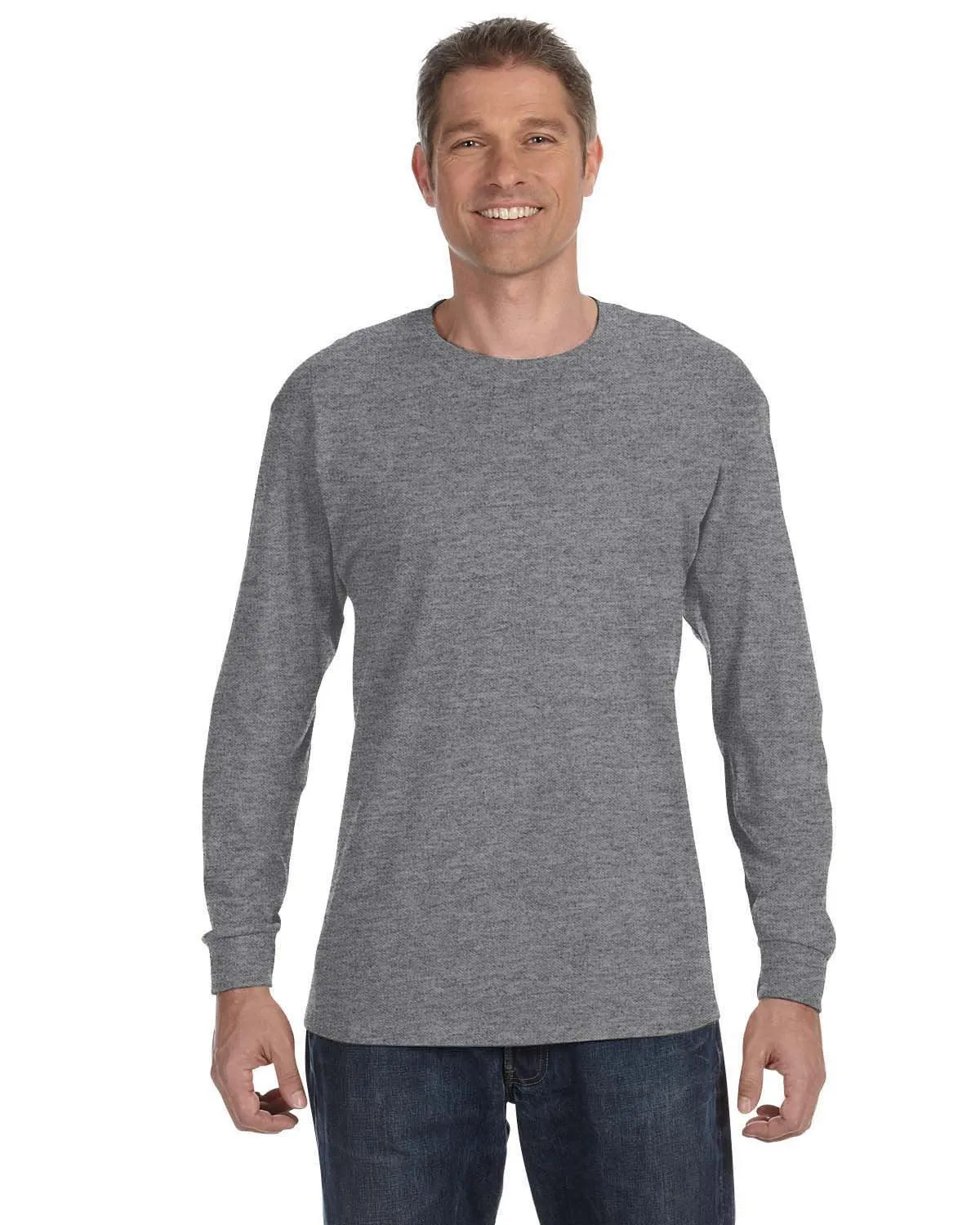 Gildan G540: Adult Heavy Cotton™ Long-Sleeve T-Shirt