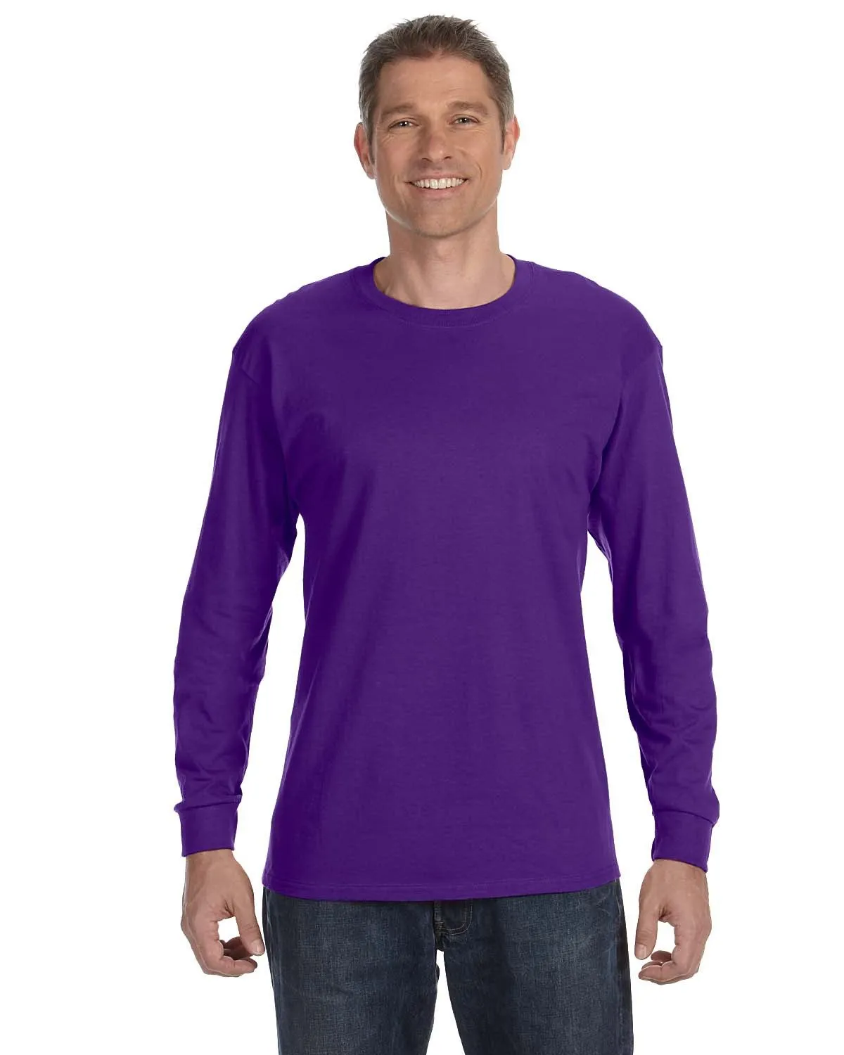 Gildan G540: Adult Heavy Cotton™ Long-Sleeve T-Shirt