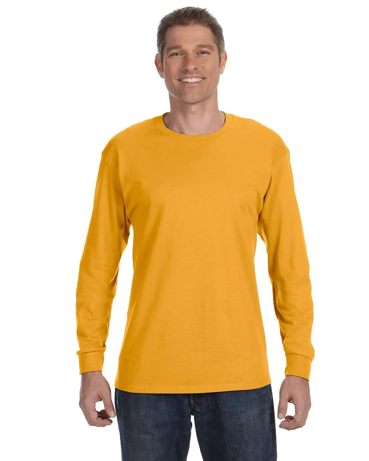 Gildan G540: Adult Heavy Cotton™ Long-Sleeve T-Shirt