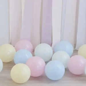 Ginger Ray Pastel Mini Balloon Pack - 40 Pkt