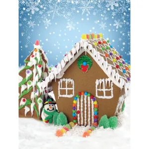 Gingerbread Joy Backdrop