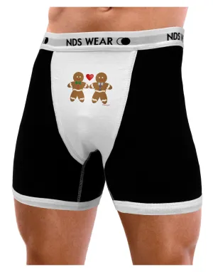 Gingerbread Man Couple Mens Boxer Brief Underwear by TooLoud