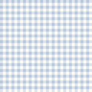 Gingham Weaves | 1/4" Gingham Check - Blue | Yarn-Dyed Cotton