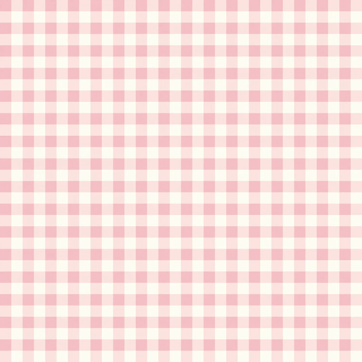 Gingham Weaves | 1/4" Gingham Check - Pink | Yarn-Dyed Cotton