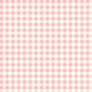 Gingham Weaves | 1/4" Gingham Check - Pink | Yarn-Dyed Cotton