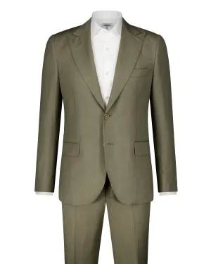 Giovanni Zegna Cloth Suit - Olive - Made in Italy