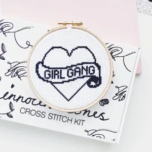 Girl Gang Cross Stitch Kit