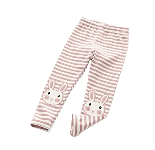 Girl Stirpes Knit Legging Pants