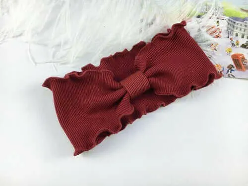 Girl Stylish Bowknot Headband Twist Hairband Bow