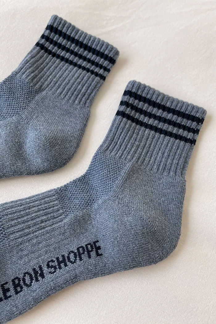 GIRLFRIEND SOCKS INDIGO