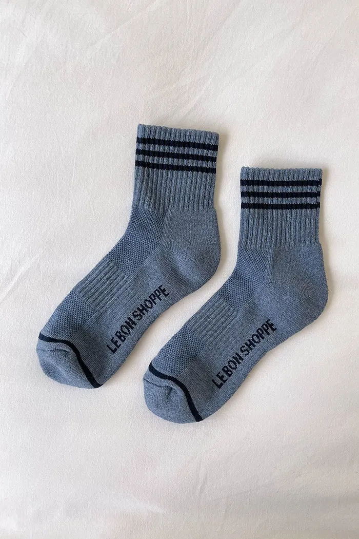 GIRLFRIEND SOCKS INDIGO