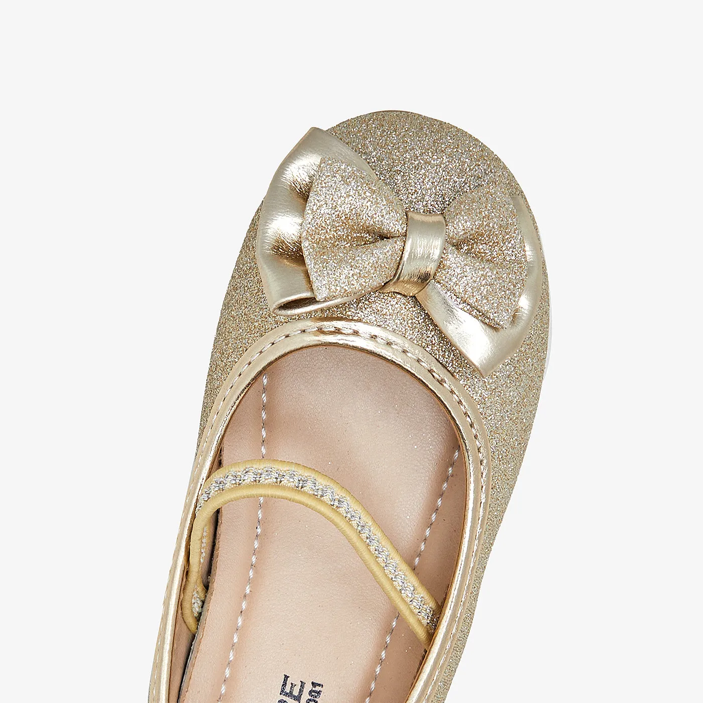 Girls Ballet Flats with Bow