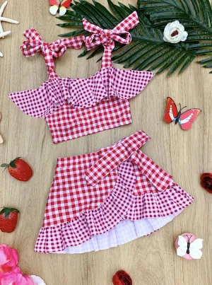 Girls Beach Beauty Two Piece Swimsuit