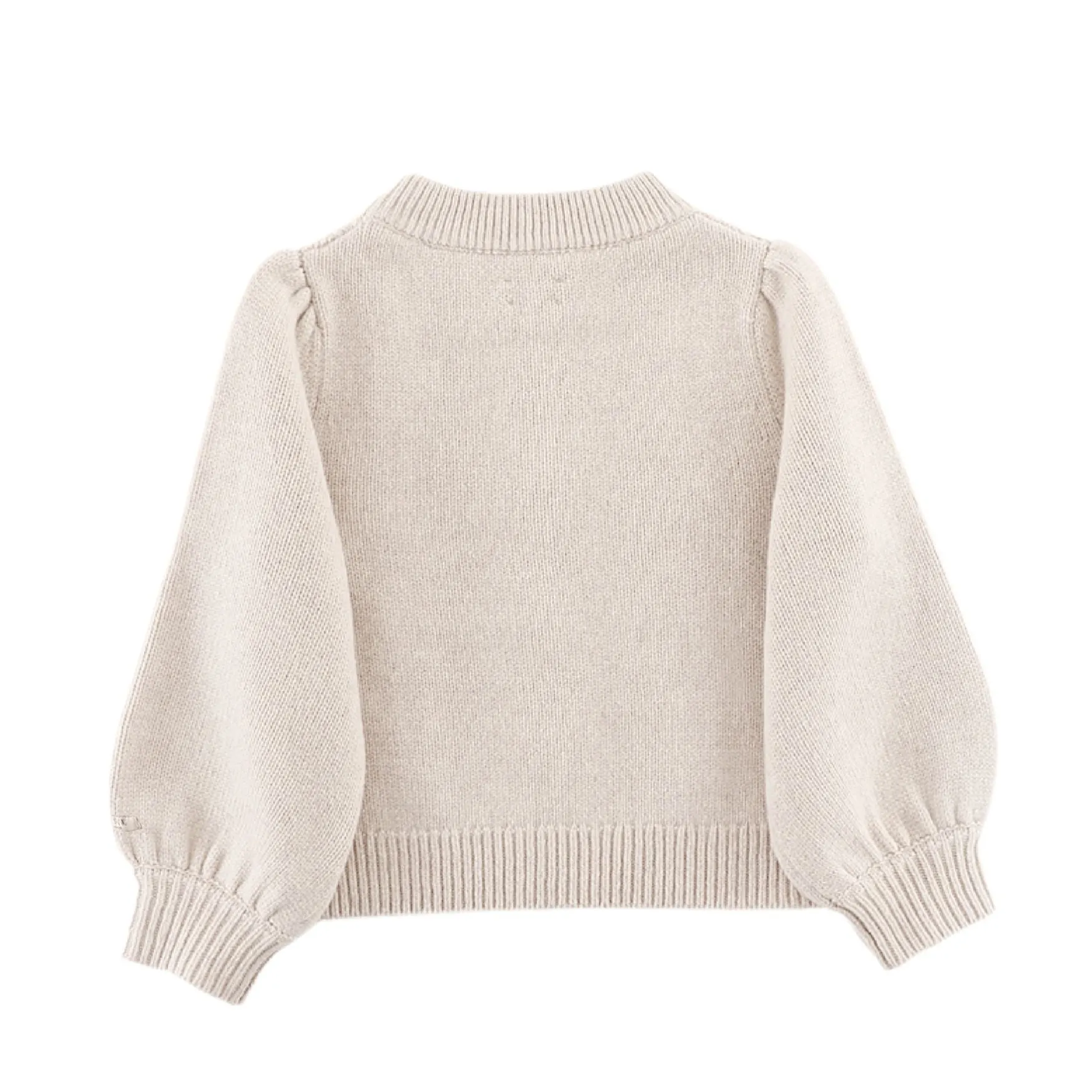 Girls Bunny Merino Wool Sweater