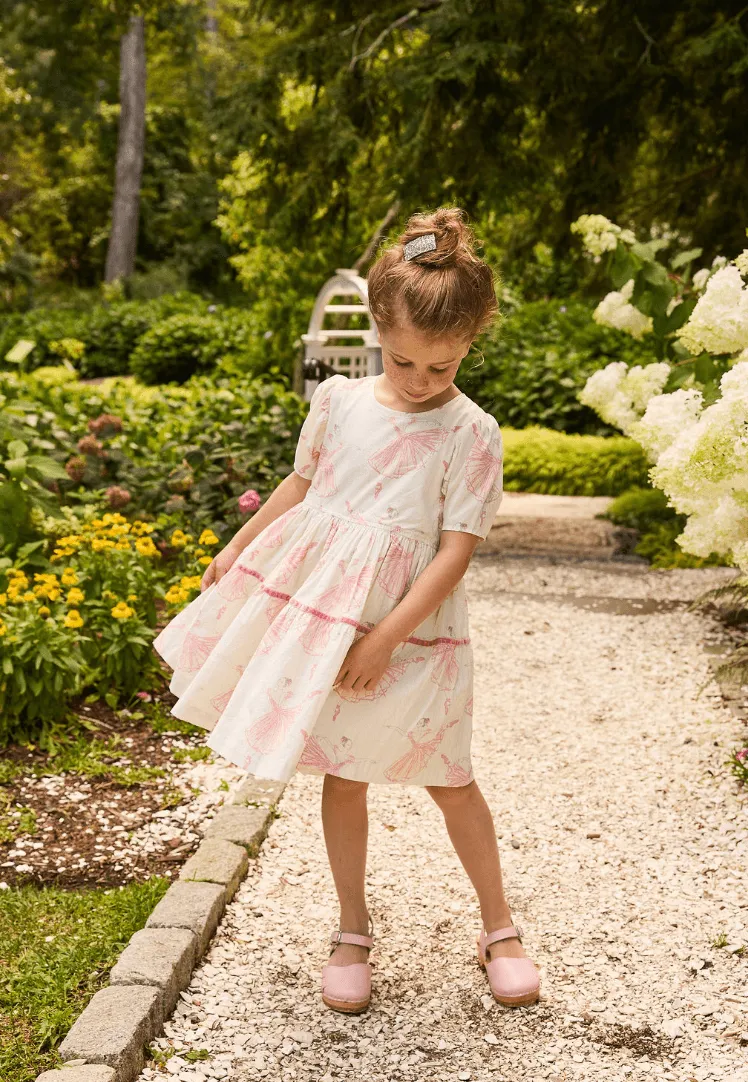 Girls Dress | Meredith- Ballerinas | Pink Chicken