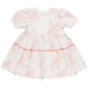 Girls Dress | Meredith- Ballerinas | Pink Chicken