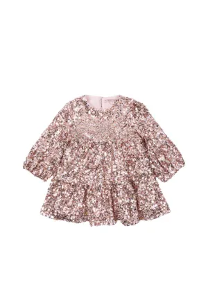 Girls Dresses | Lila Sequins- Pink | Konges Slojd