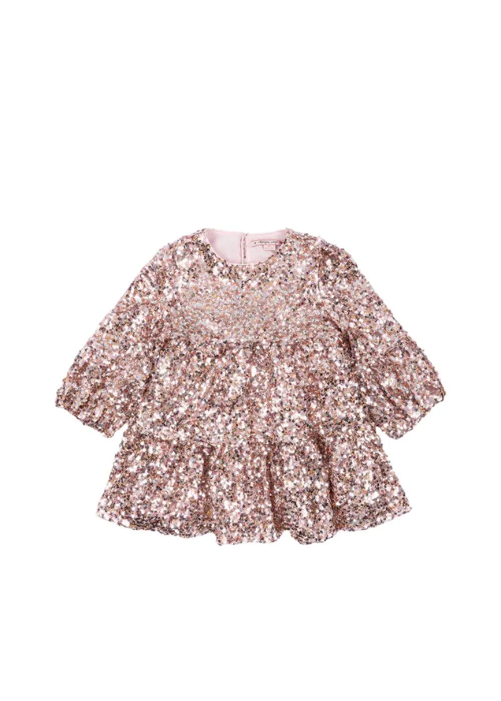 Girls Dresses | Lila Sequins- Pink | Konges Slojd