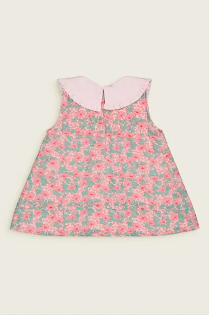 Girls Floral Top and Shorts Set