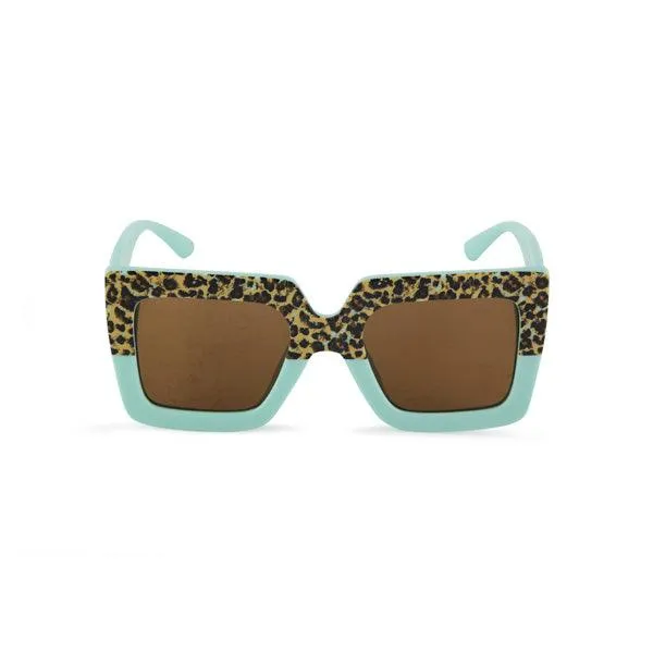 GIRLS LIGHT GREEN FRAME SUNGLASS