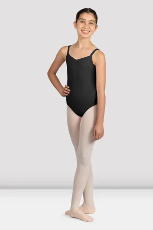 Girls Mirella Glow Girl V Neck Leotard