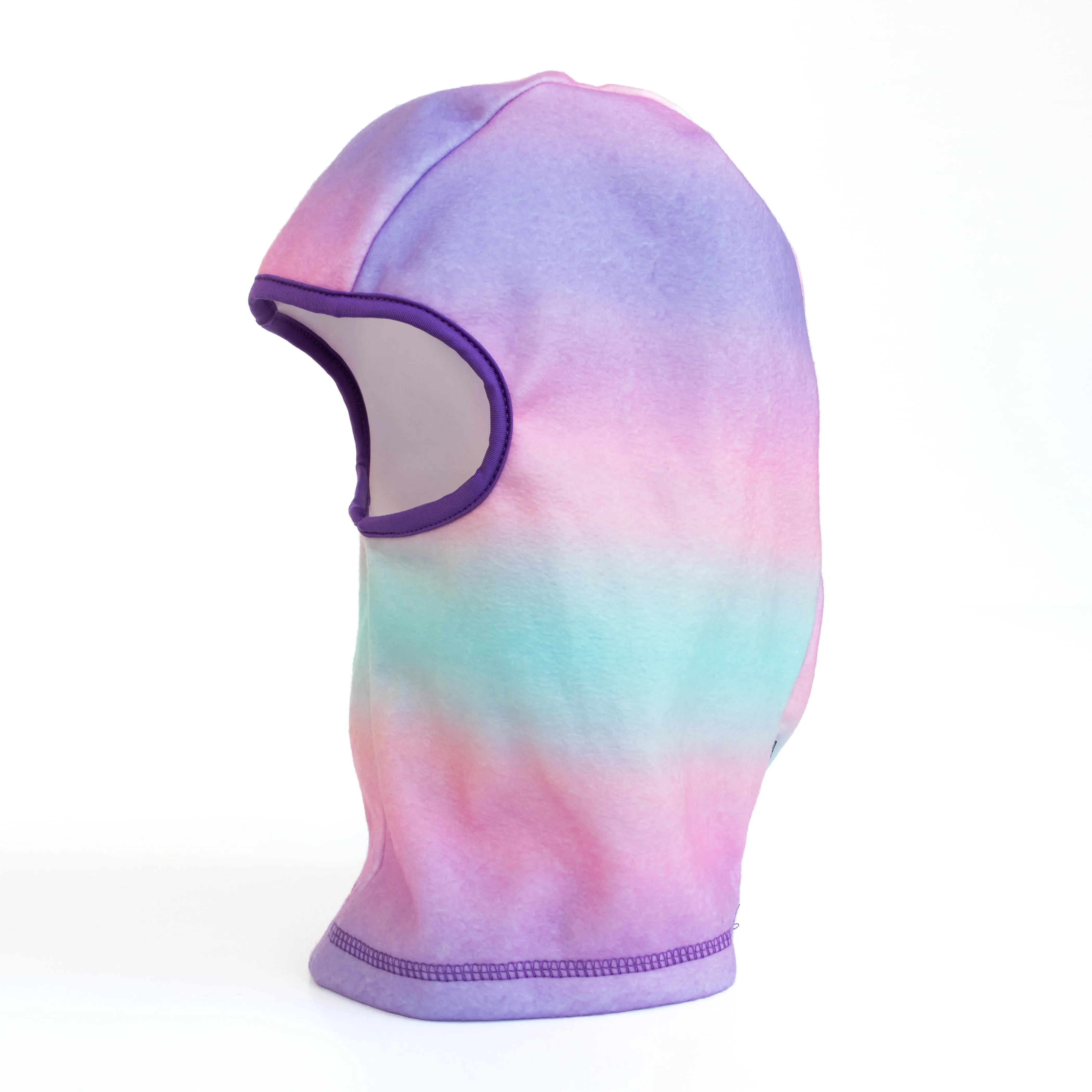 Girl's Pastel Ombre Fleece Balaclava