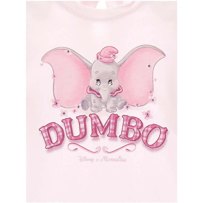 Girls Pink Dumbo T-shirt