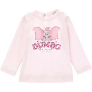 Girls Pink Dumbo T-shirt