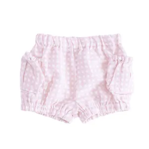 Girls Short | Dusty Pink Gingham