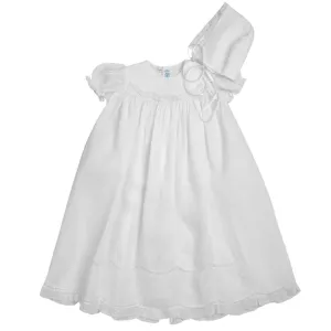 Girls Smocked Special Occasion Gown Set