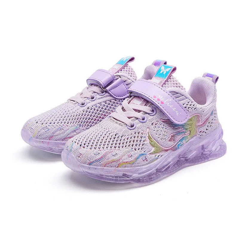 Girls' Sneakers Cute Cartoon Fashion Children's Shoes