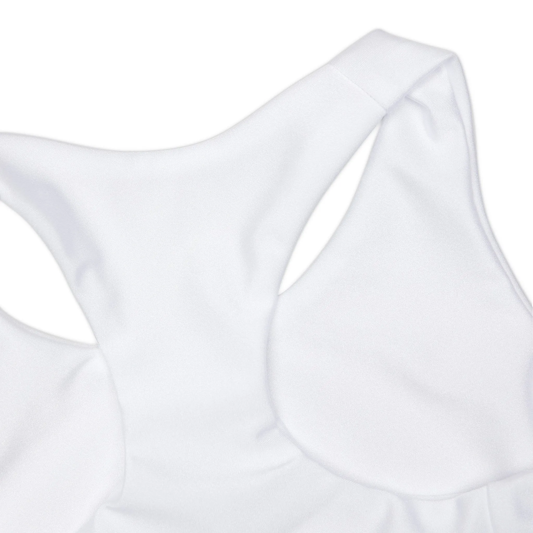 Girls' Swimsuit Crop Top (AOP)