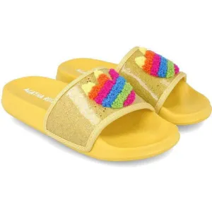 Girls Yellow Tulip Slides