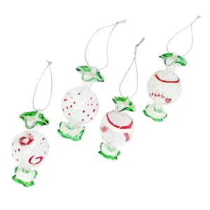 Gisela Graham 8cm Glass Sweet Decoration (Choice of 4)